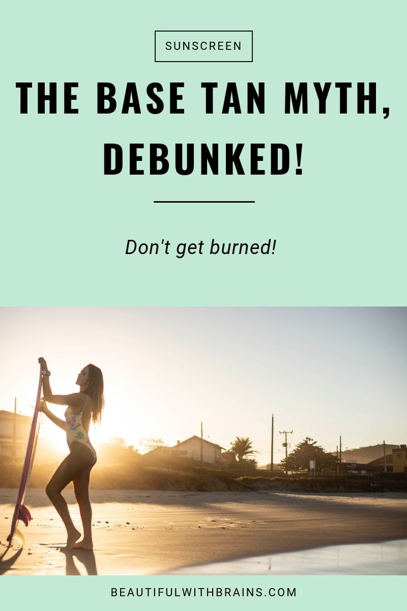 base tan myth debunked