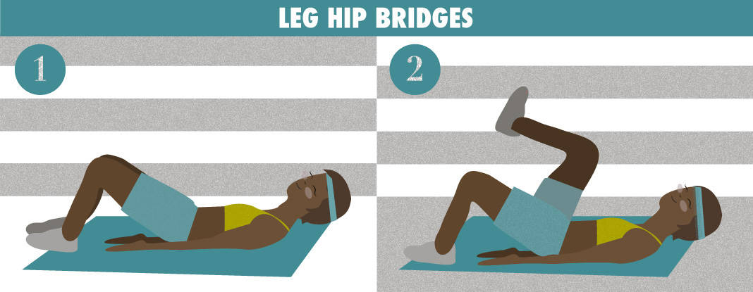 Leg Hip Bridges