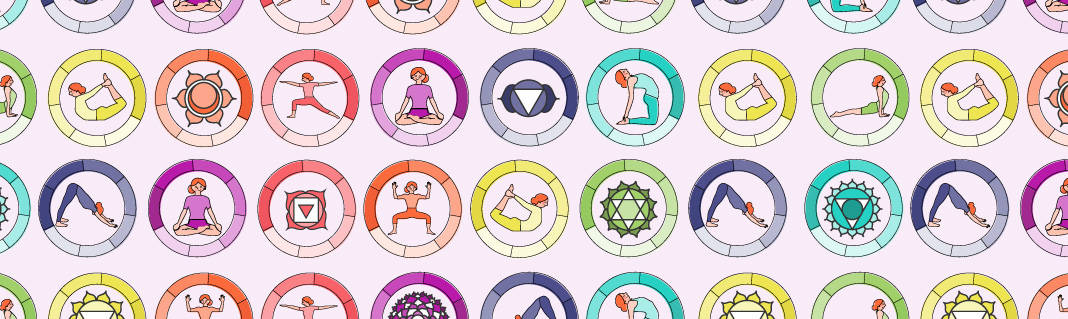 Chakras Poses and Symbols Chart