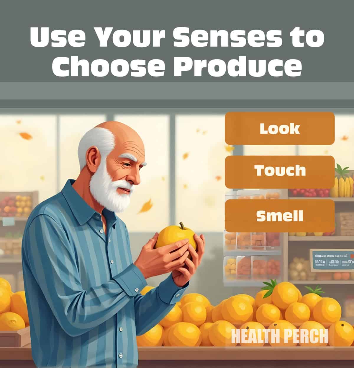 Use Your Senses to Choose Produce