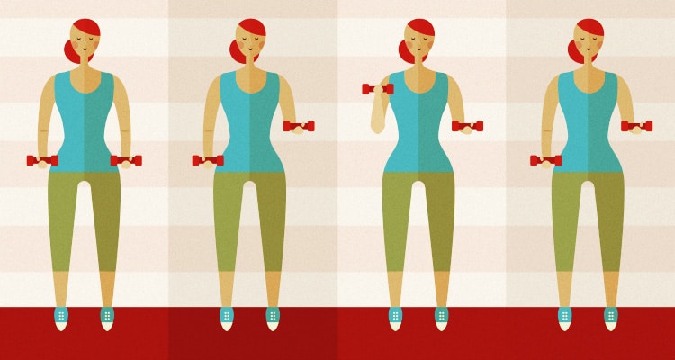 Dumbbell Curl Exercise