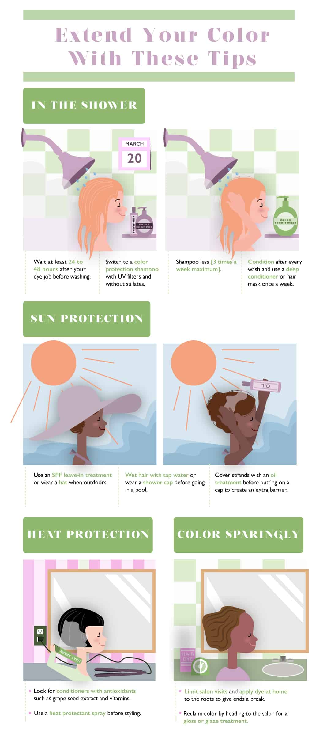 Extend Your Color With These Tips