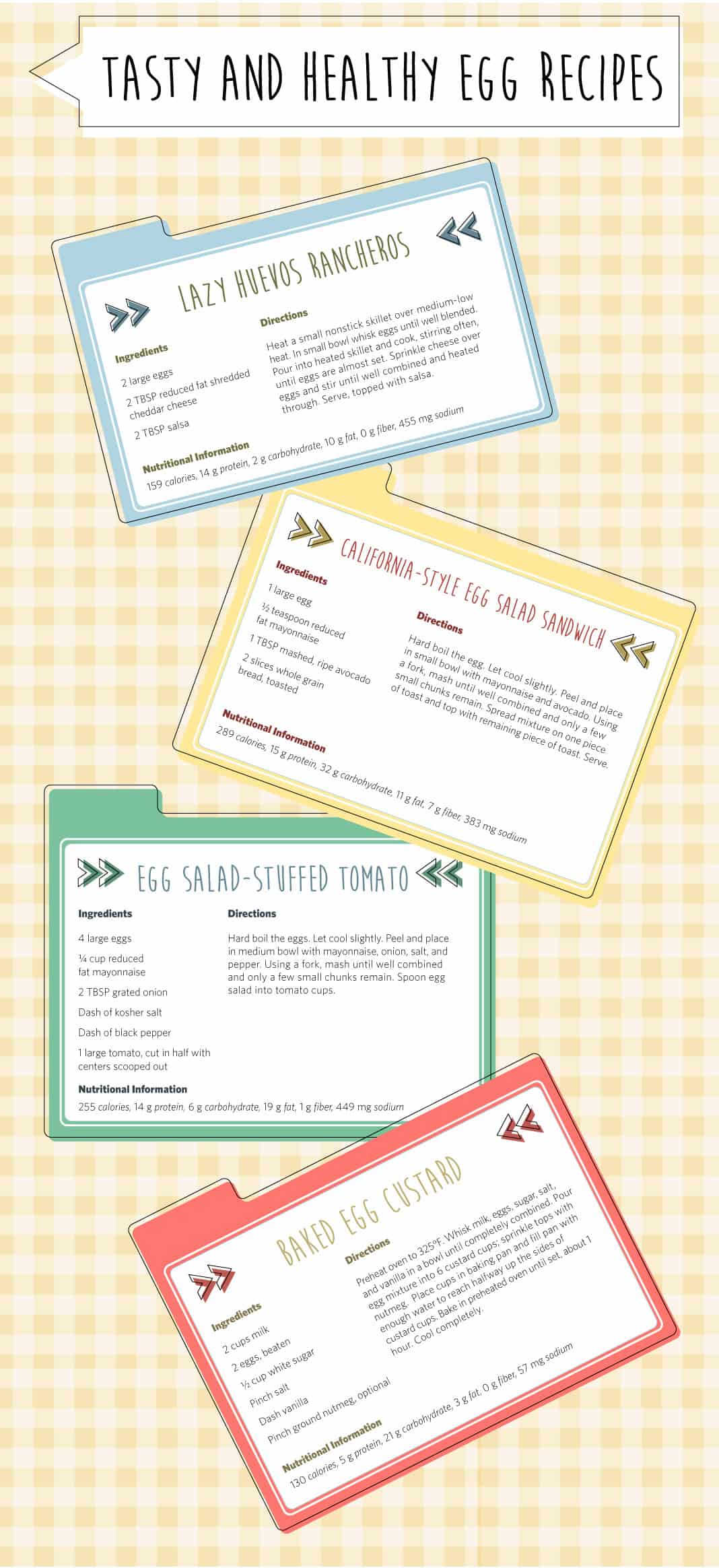 Tasty and Healthy Egg Recipes