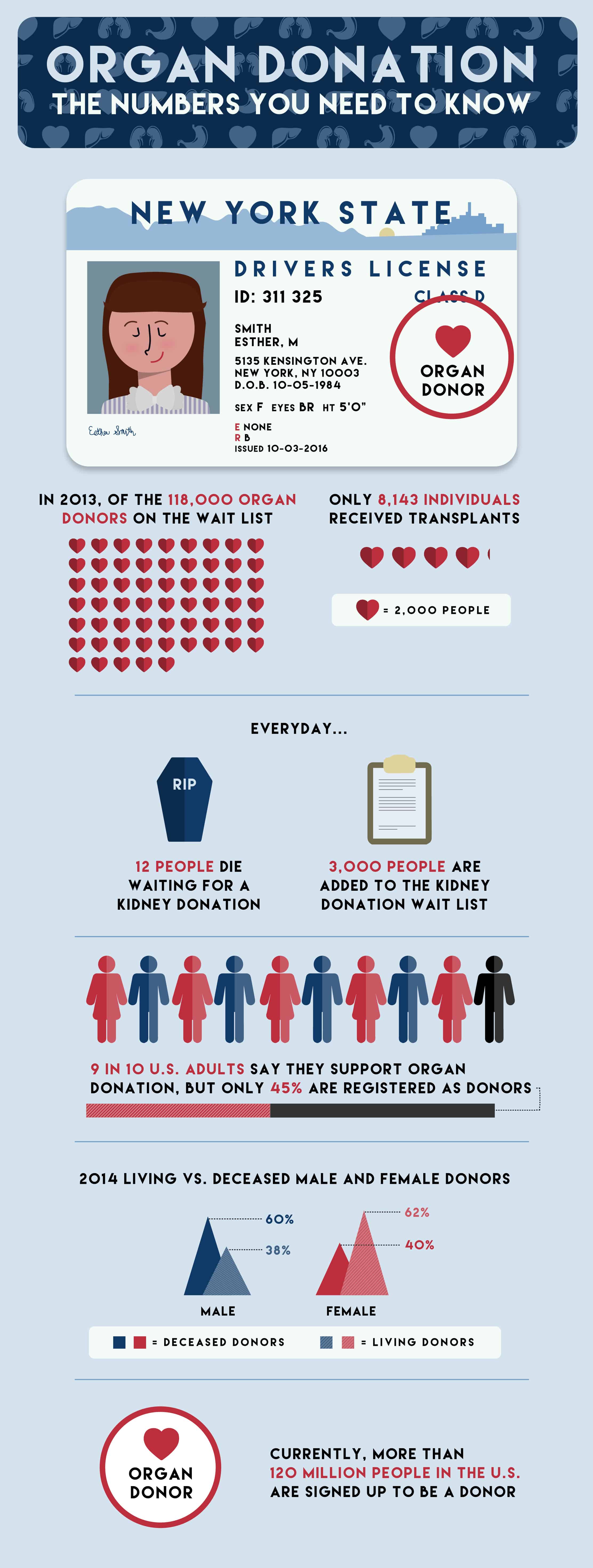 Organ Donor Statistics